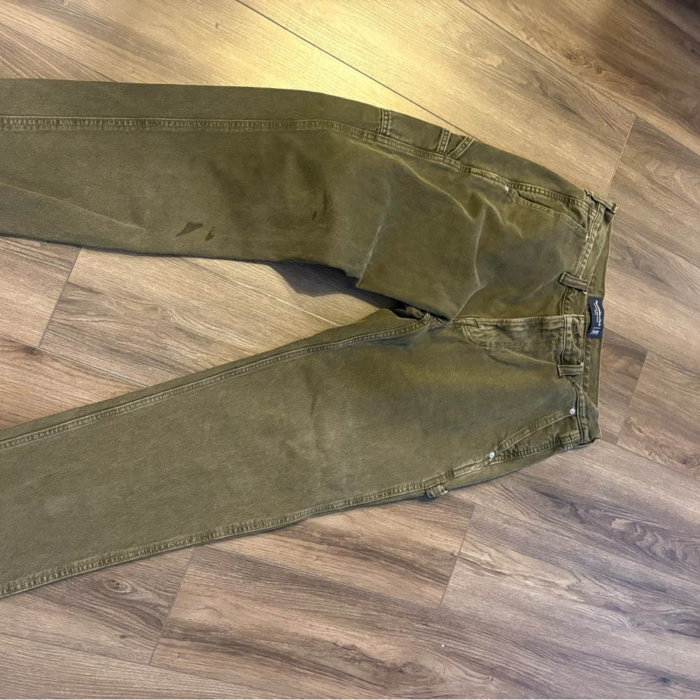 Abercrombie & Fitch Olive Cargo Pants